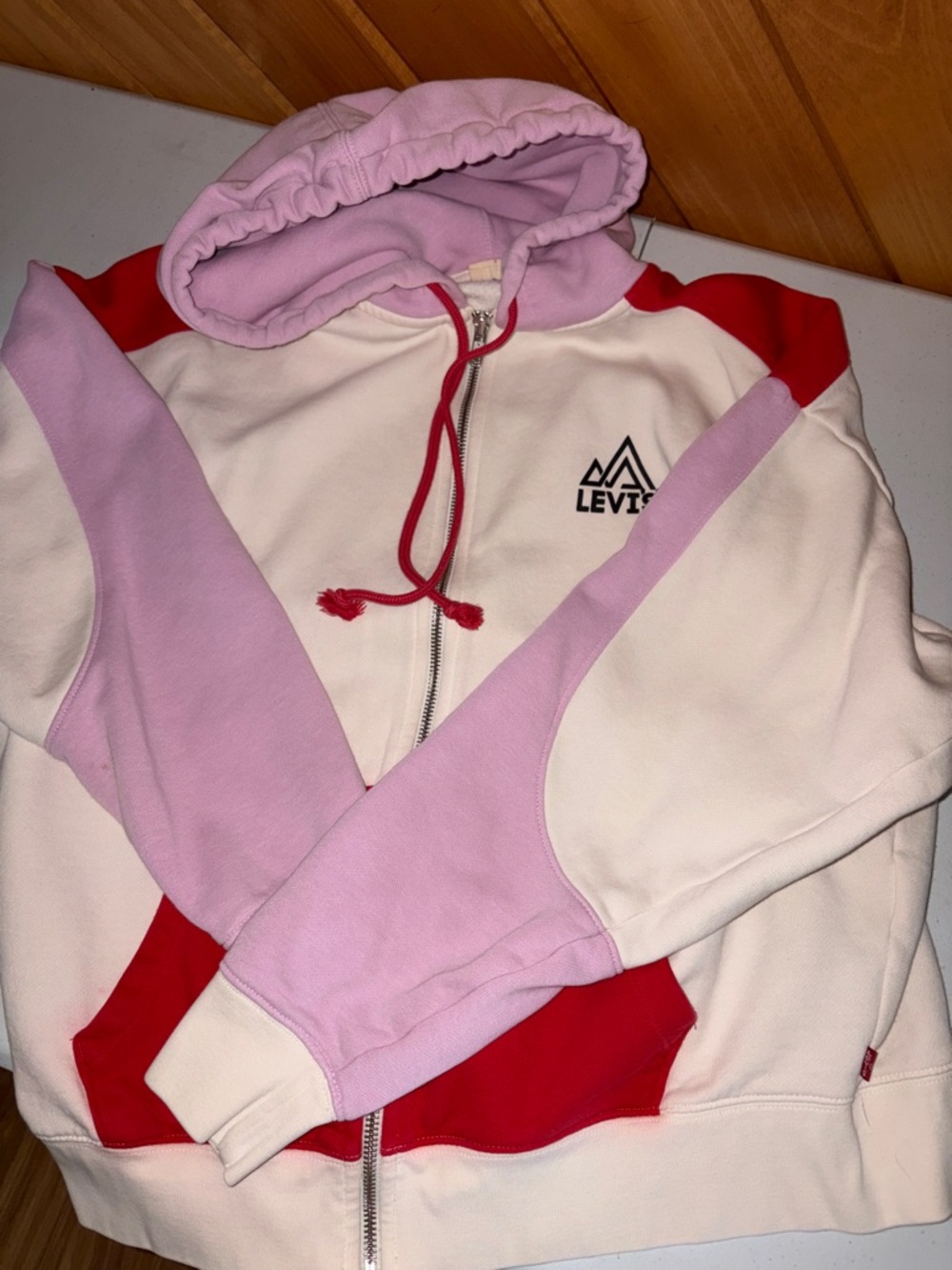 Levi's Colorblock Zip Hoodie